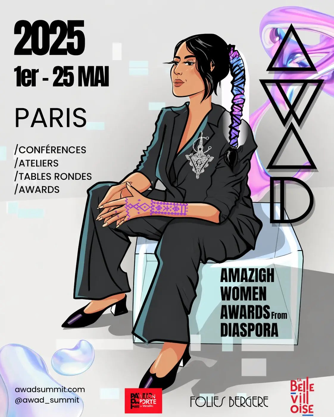 Glamazigh in Paris: Looking Back at the Unforgettable Awad Summit Festival