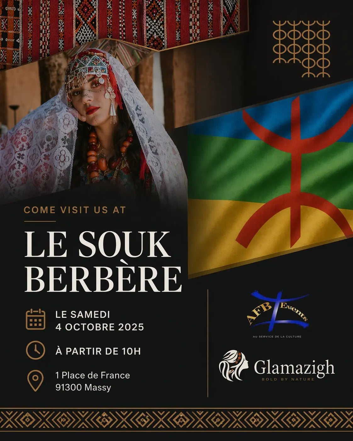 Souk Berbère à Massy : une journée de partage et de fierté
