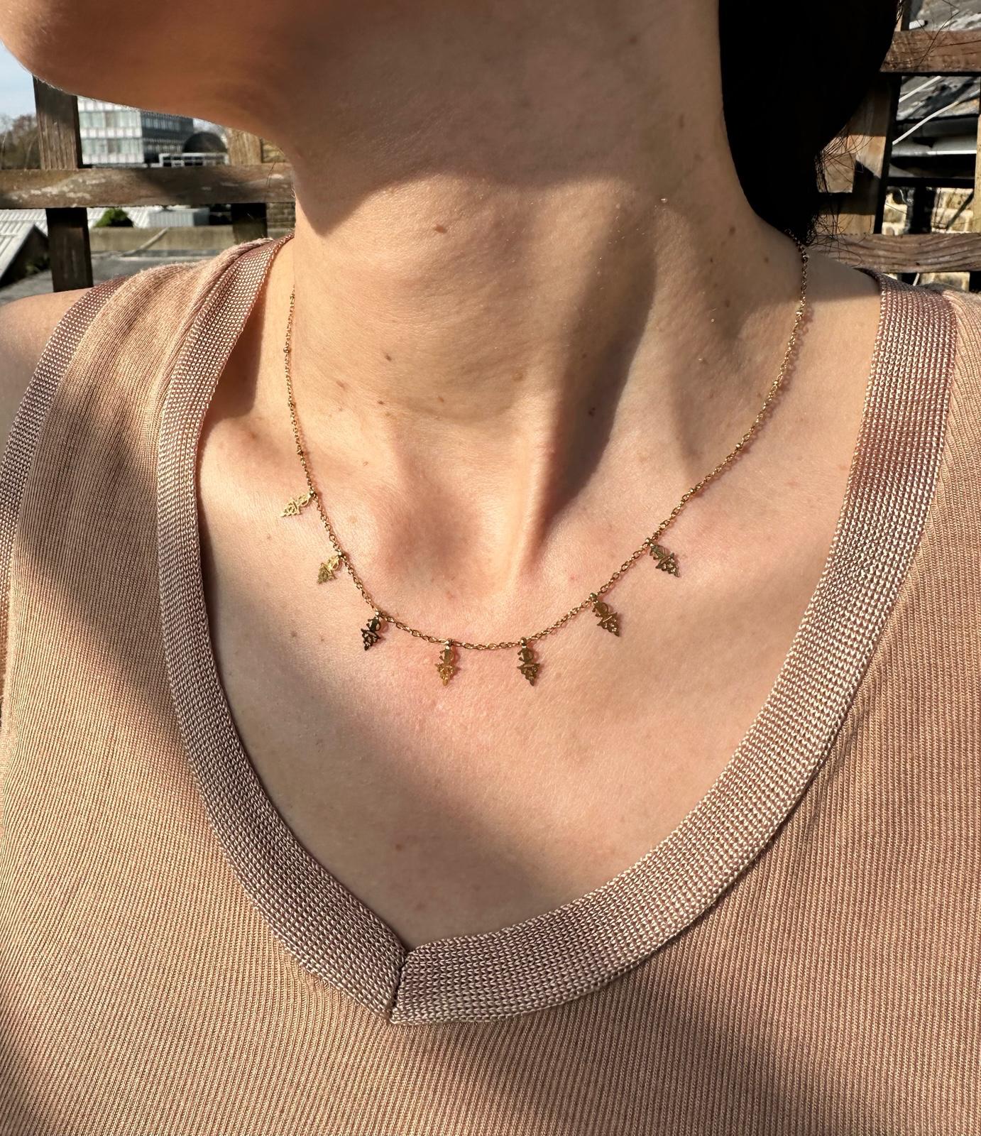 Tajlit - Necklace with Mini Amazigh Fibulas
