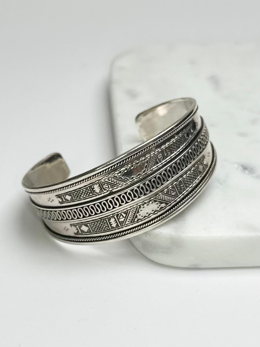Silin - Amazigh Silver Bracelet