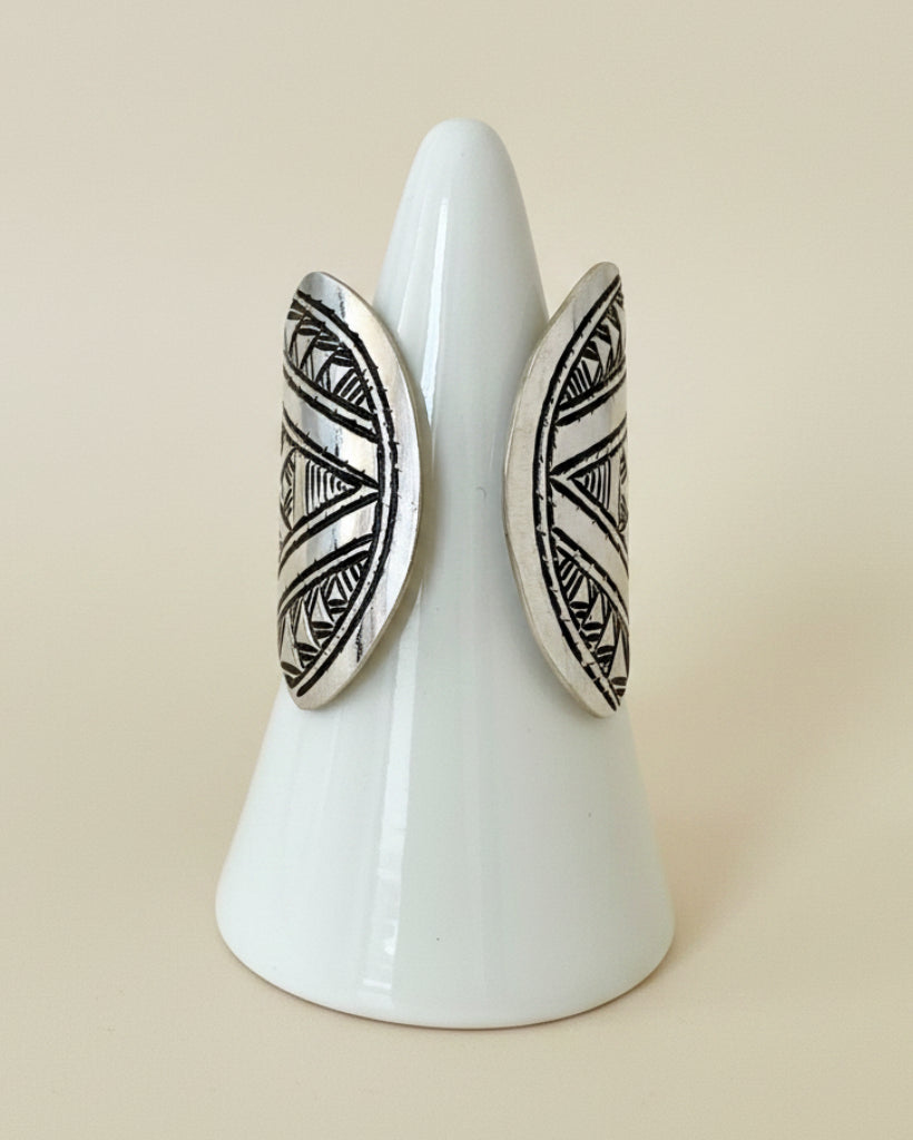 Tawesna - Amazigh Silver Ring