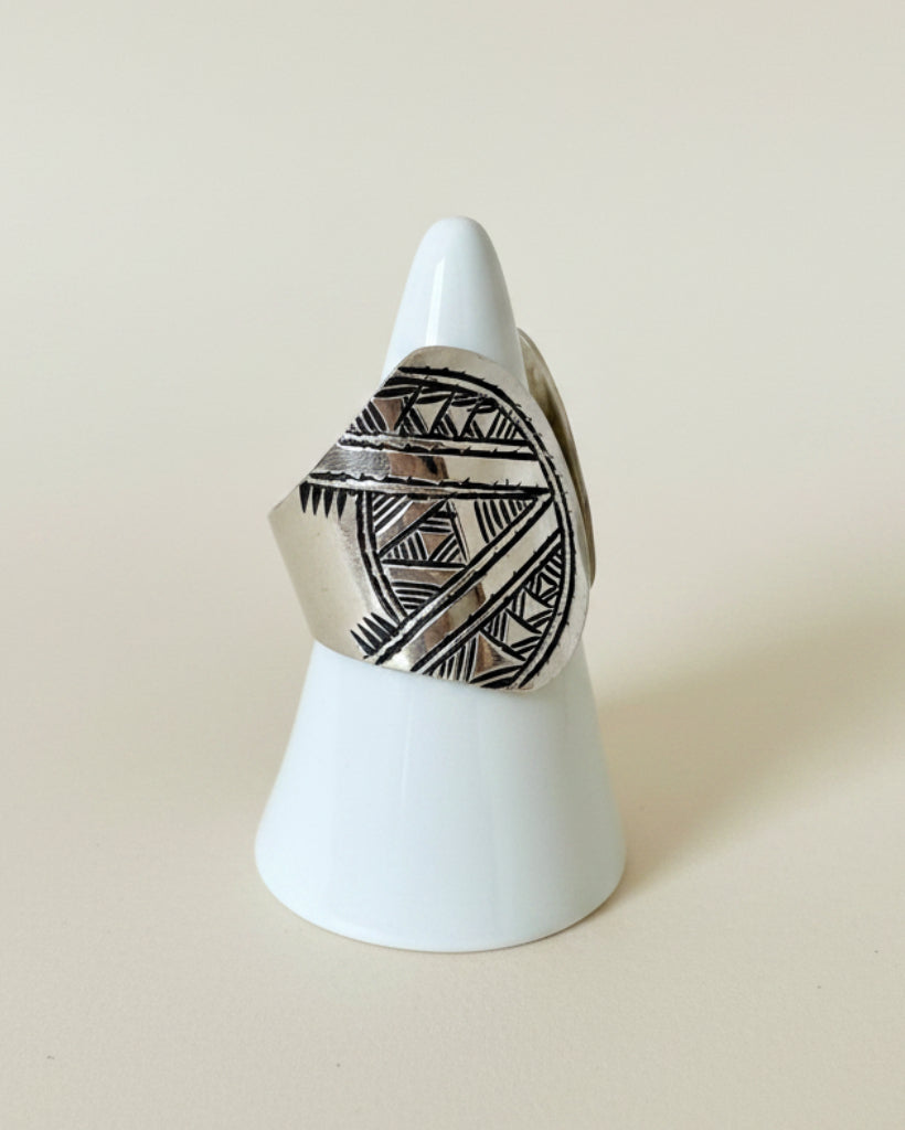 Tawesna - Amazigh Silver Ring