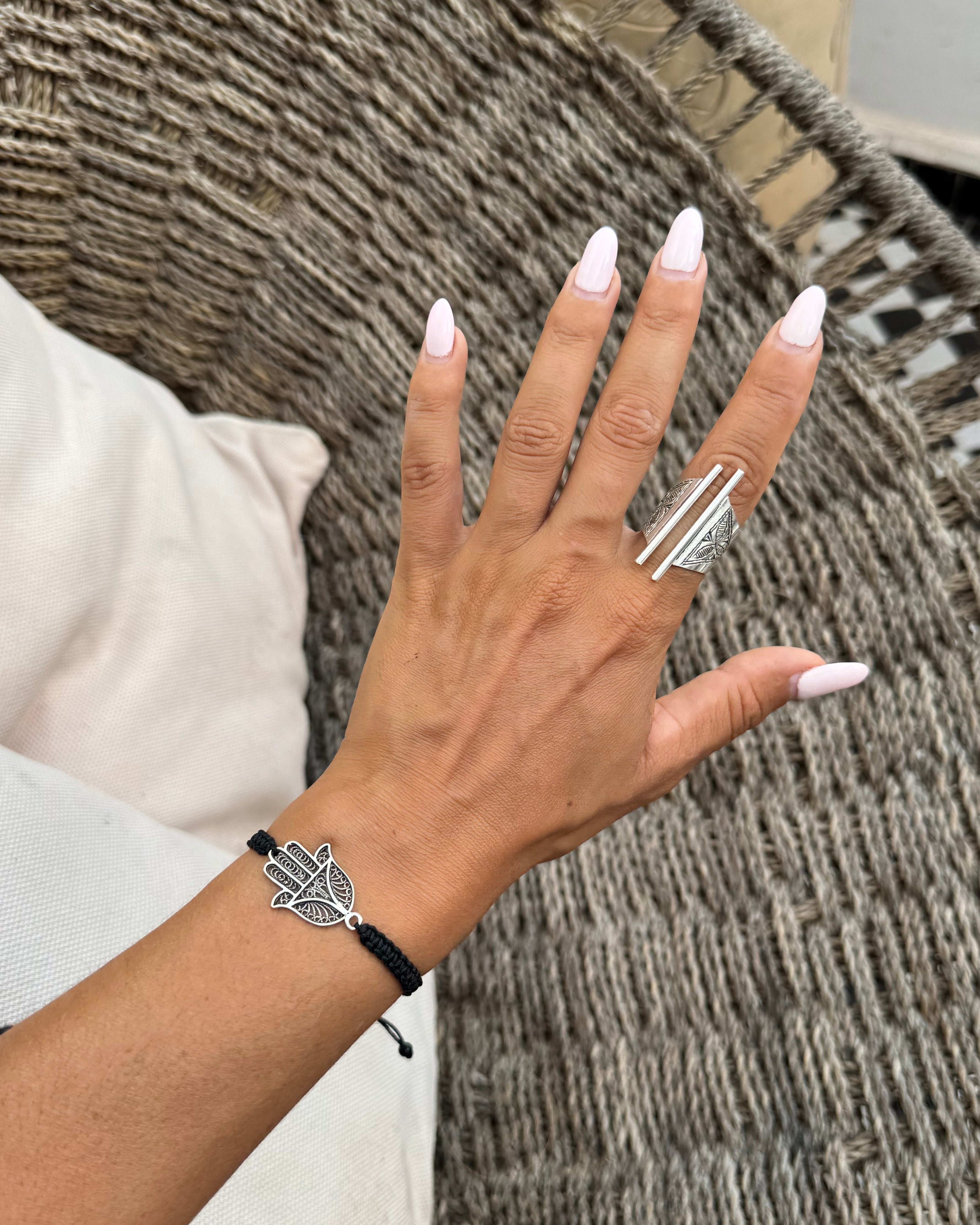 Tazrara - Amazigh Silver Ring