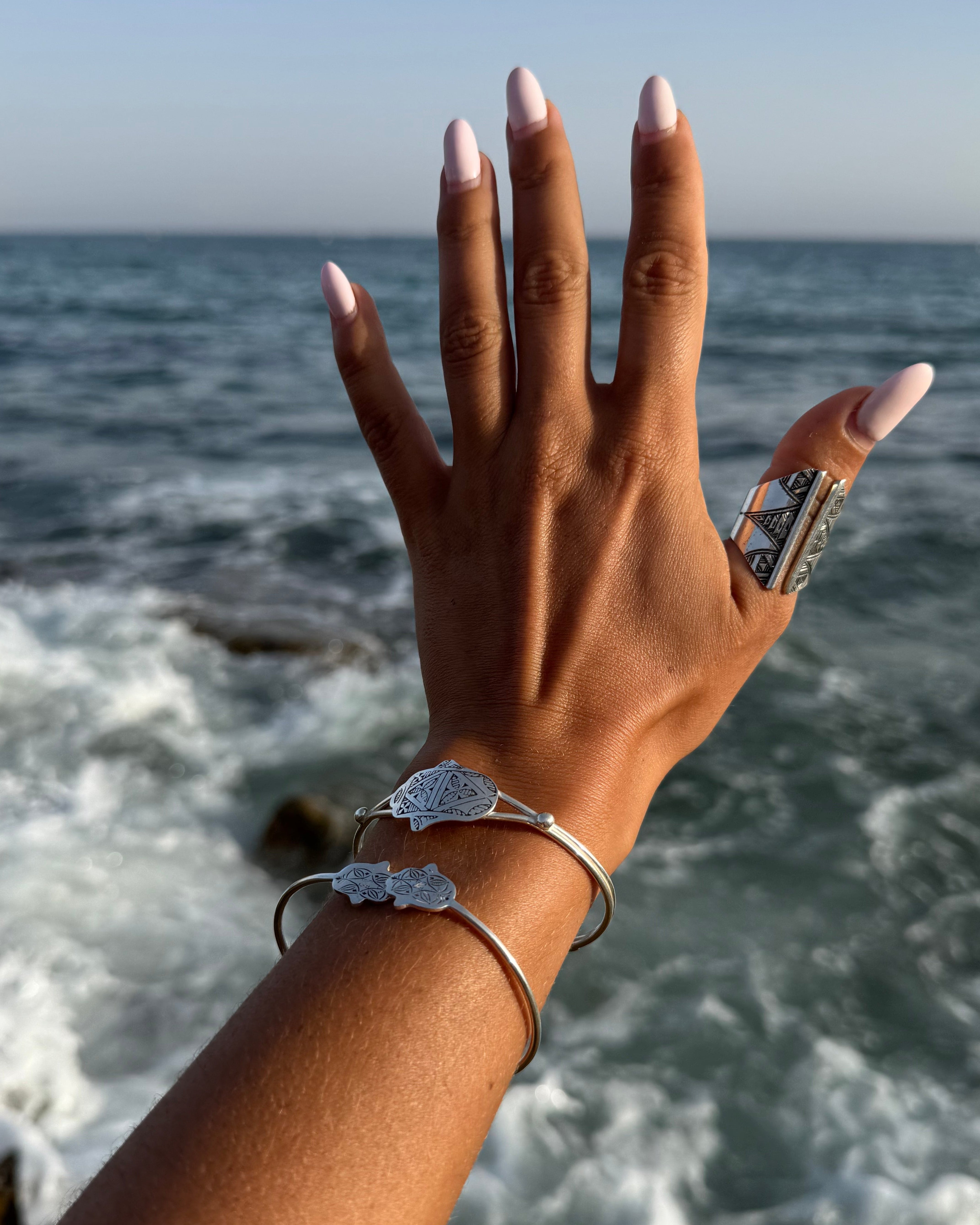 Tihya - Amazigh Silver Ring