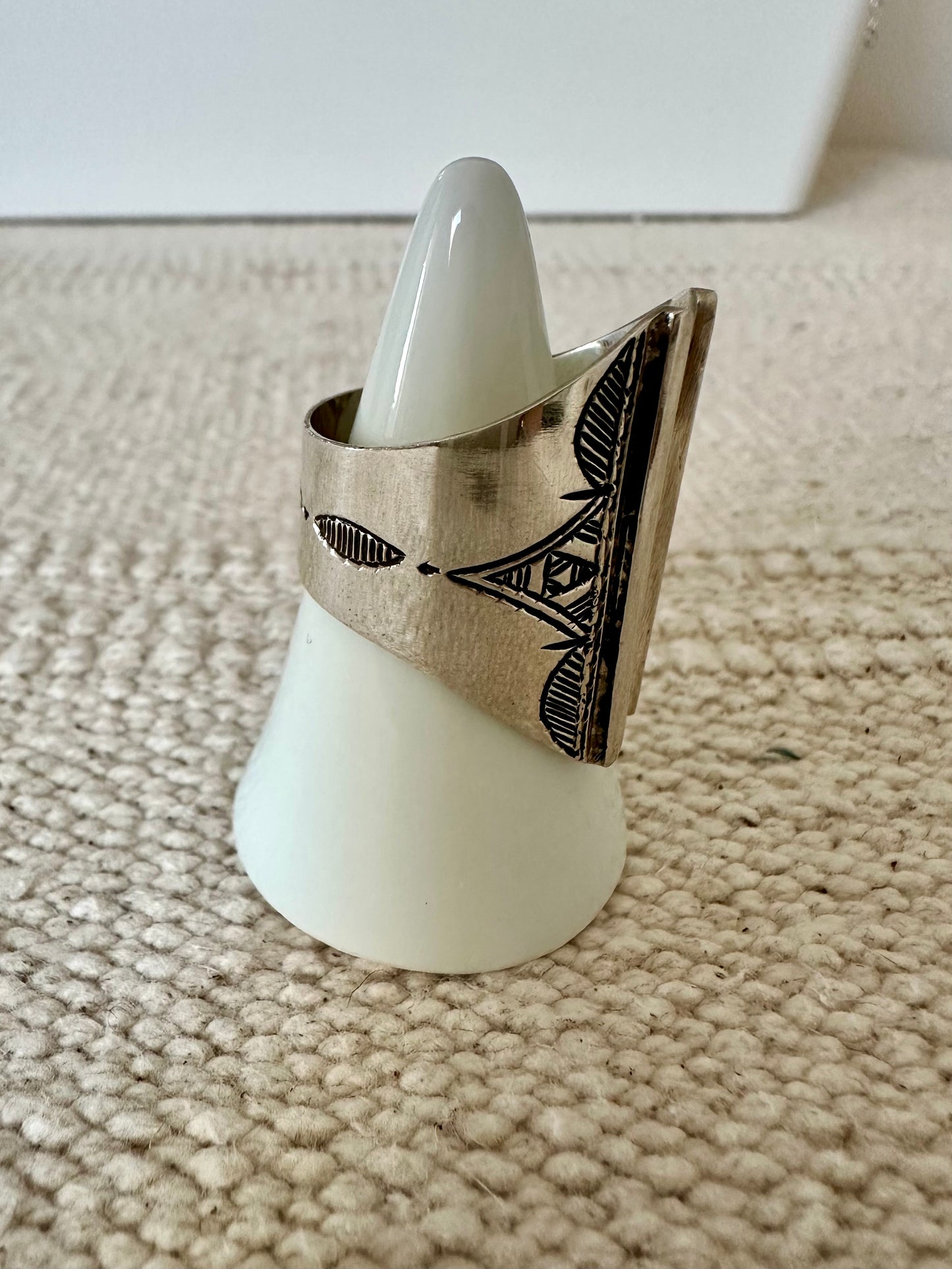 Tihya - Amazigh Silver Ring