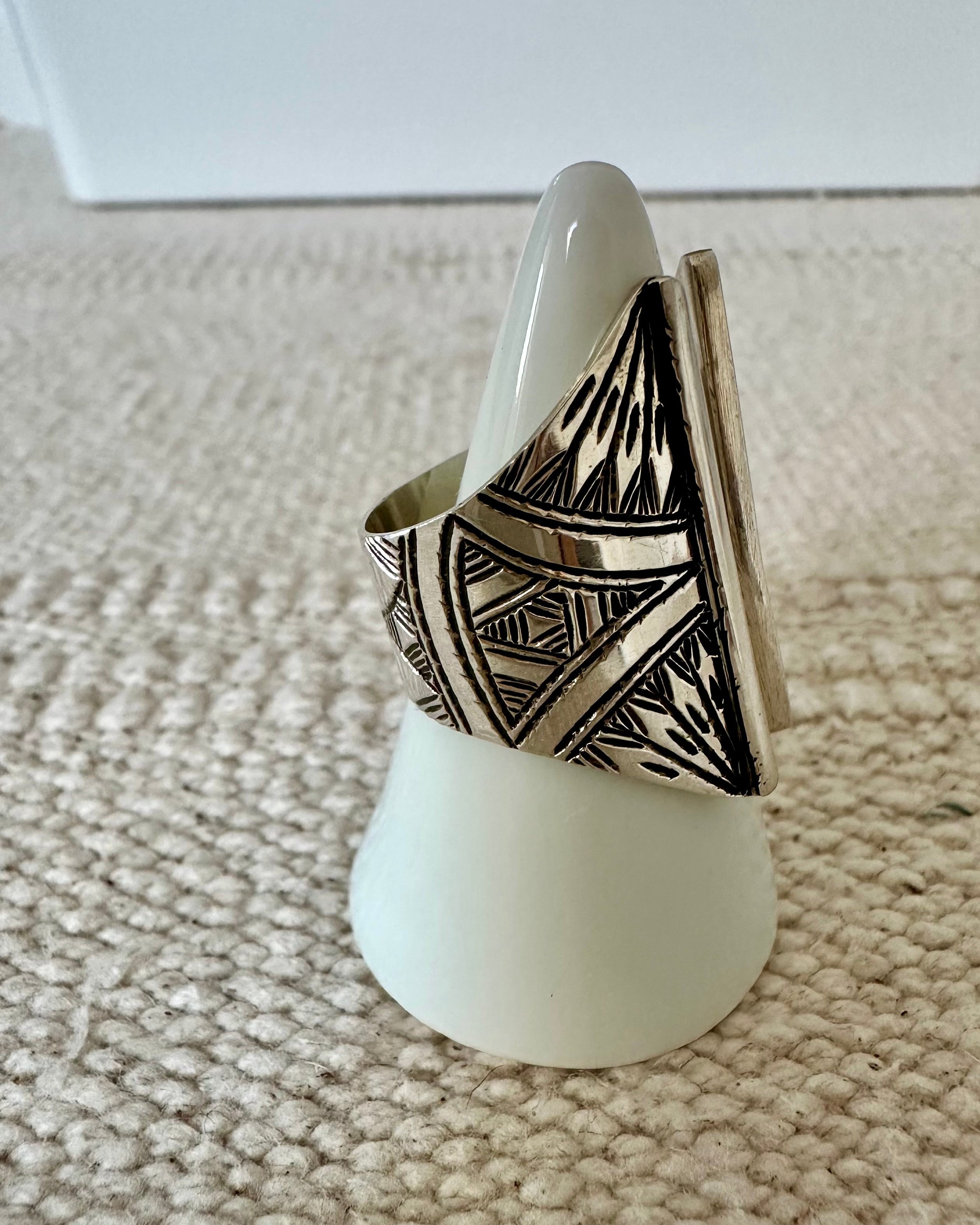 Tihya - Amazigh Silver Ring