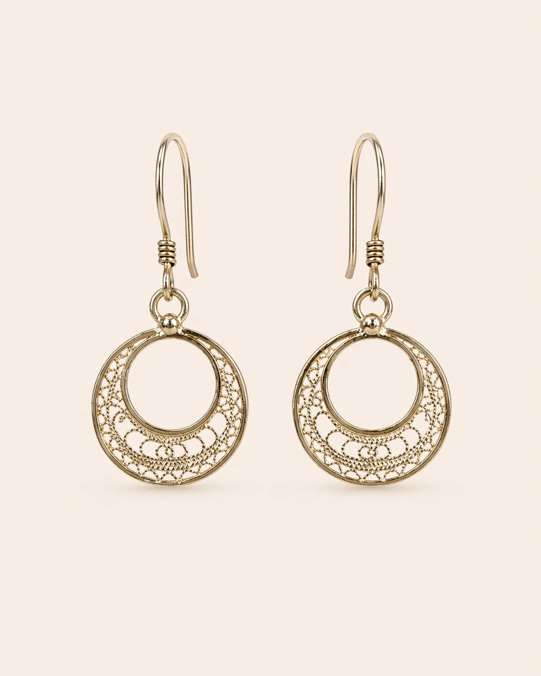 Tinass - Amazigh Silver Filigree Earrings