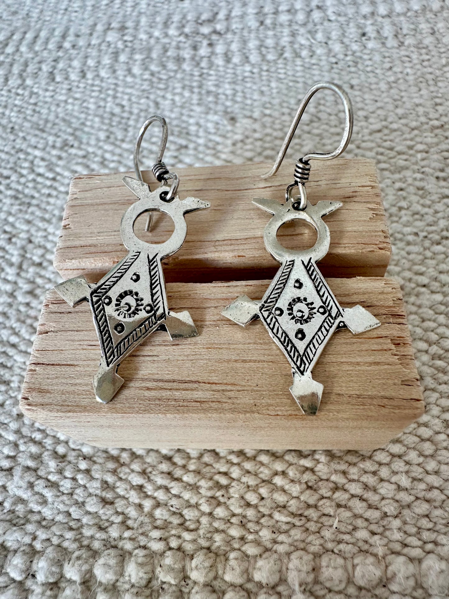 Zulima - Touareg Silver Earrings
