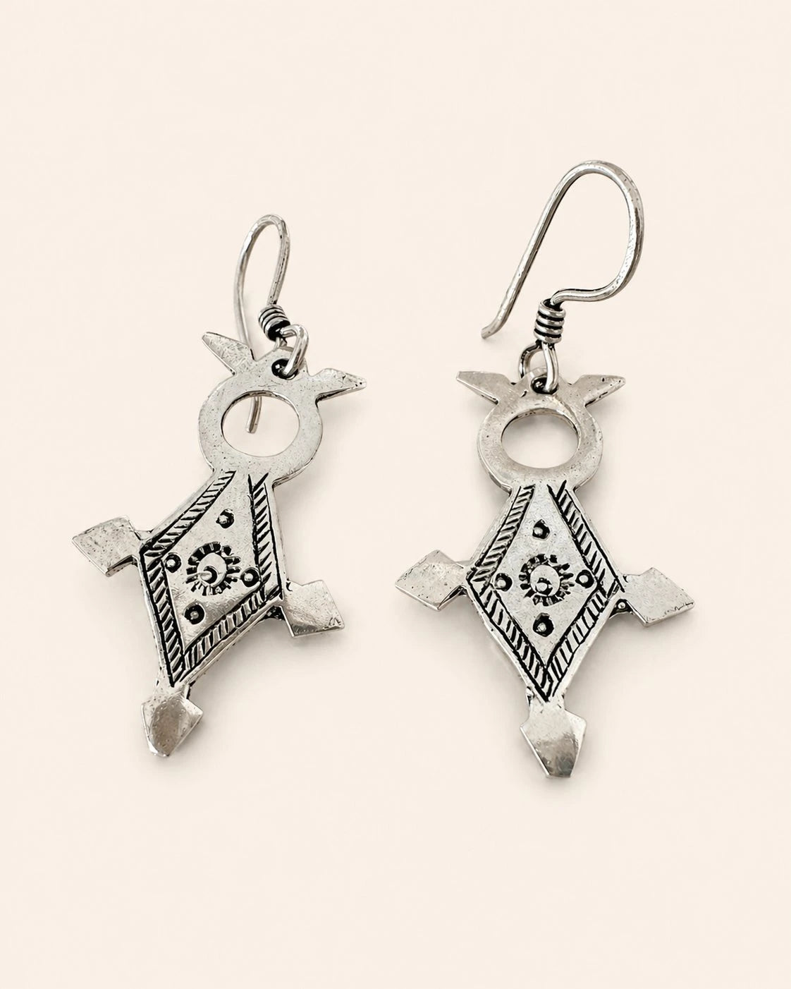 Zulima - Touareg Silver Earrings