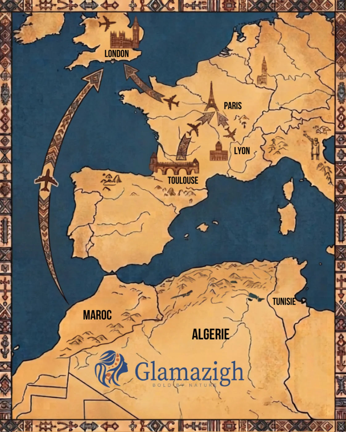 Glamazigh Events: From Paris to Toulouse and Beyond