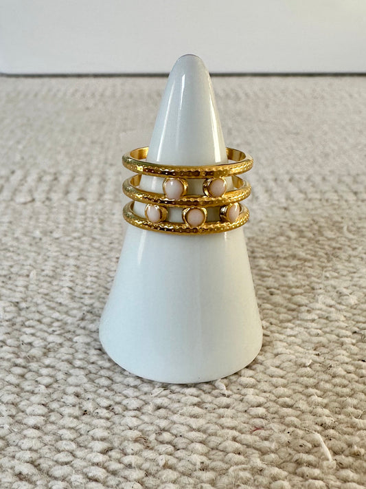 Aya - Amazigh-Inspired Stainless Steel Ring