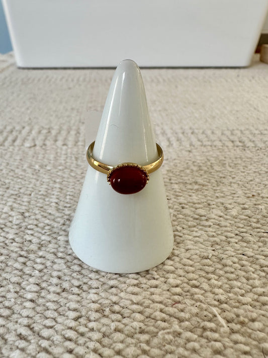 Sana - Amazigh-Inspired Stainless Steel Ring