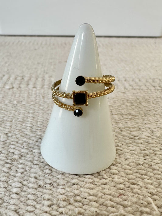 Siba - Amazigh-Inspired Stainless Steel Ring