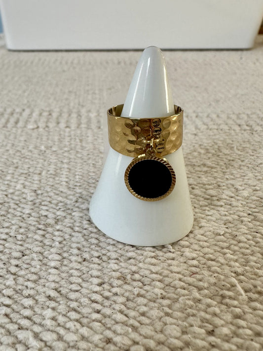 Lilia - Amazigh-Inspired Stainless Steel Ring