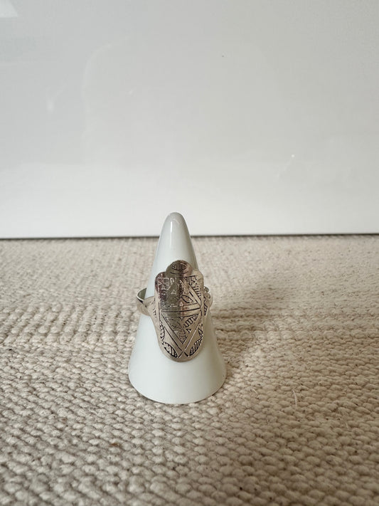 Fatma - Amazigh Silver Ring