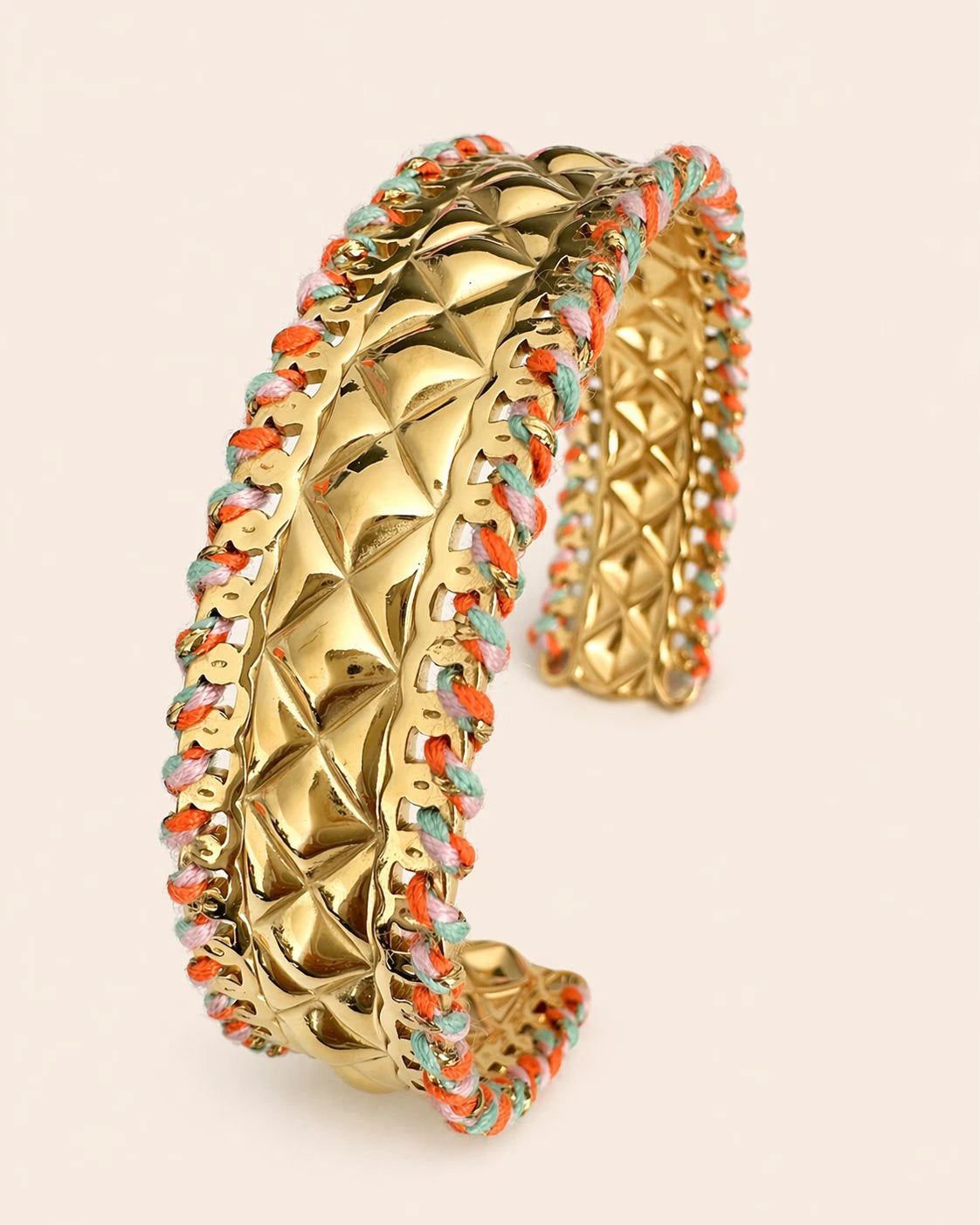 Aida – Bracelet en Acier Inoxydable Inspiré Amazigh