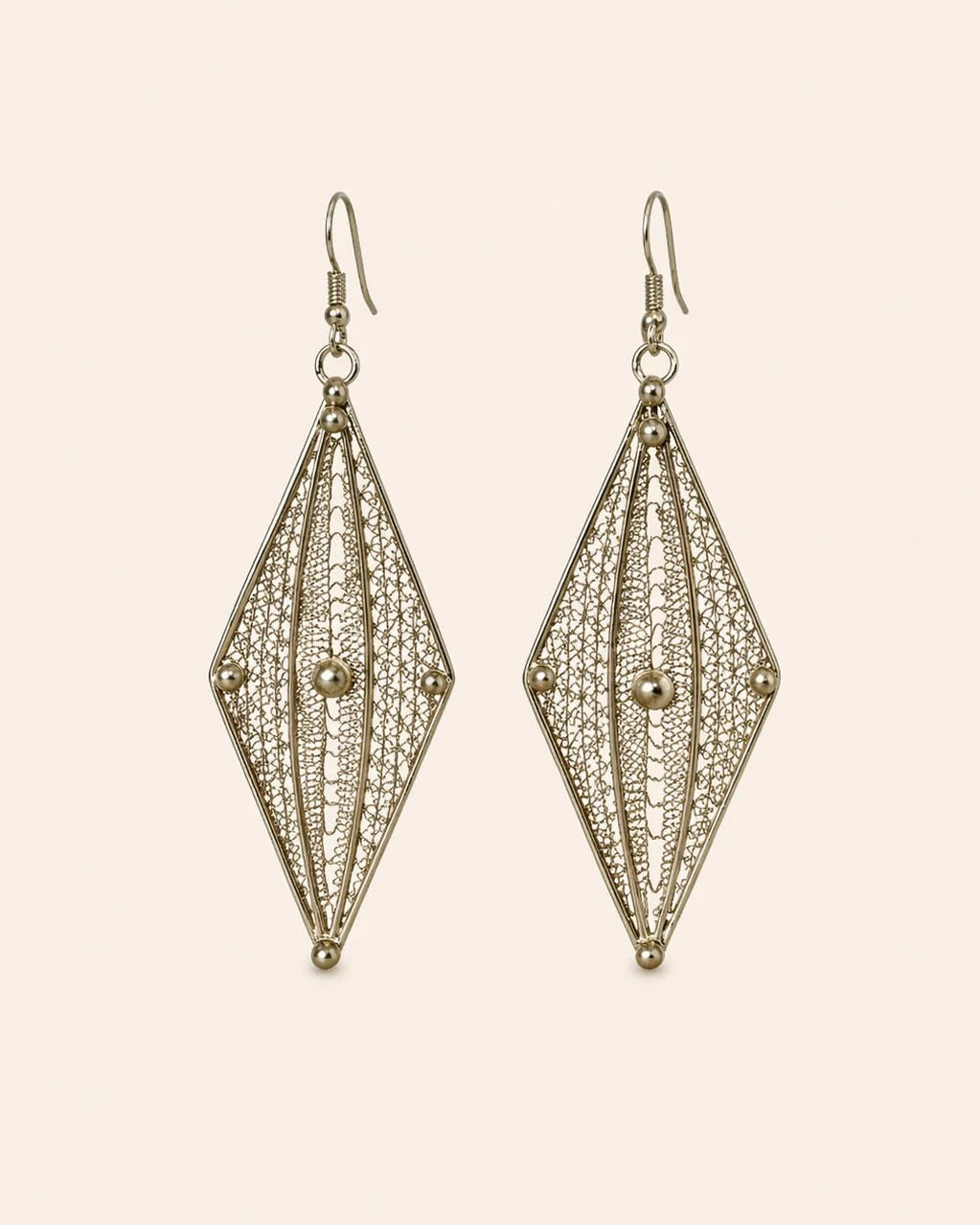 Jalila - Amazigh Diamond-Shaped Earrings