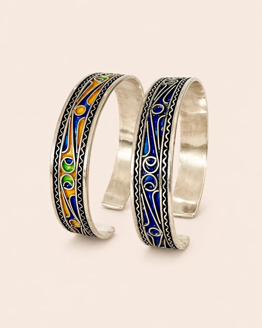 Klla - Amazigh Enamel Bracelet