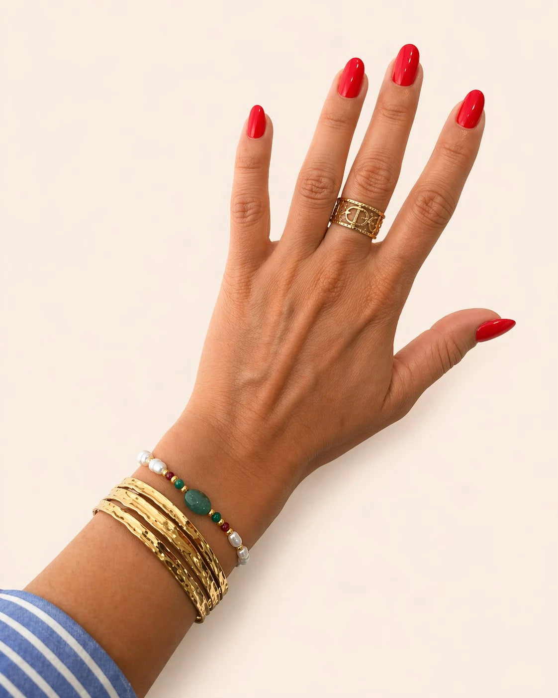 Lulu – Bracelet de Perles Artisanal