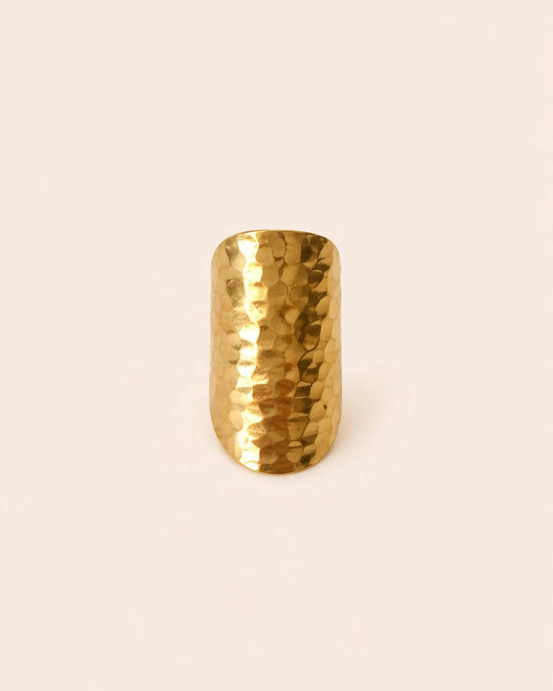 Bague Nourhan en Cuivre Martelé – Anneau Ajustable Artisanal Amazigh