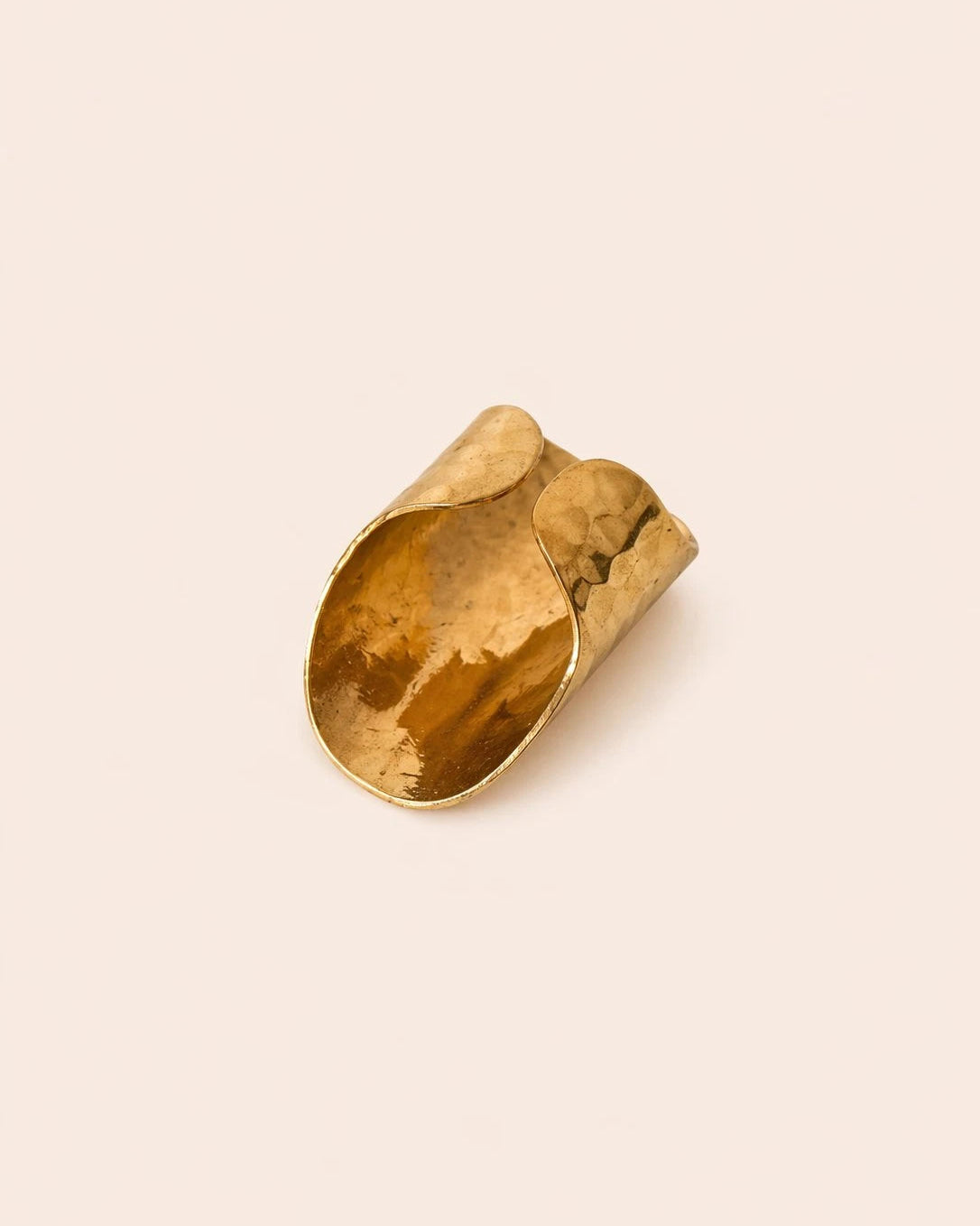 Bague Nourhan en Cuivre Martelé – Anneau Ajustable Artisanal Amazigh