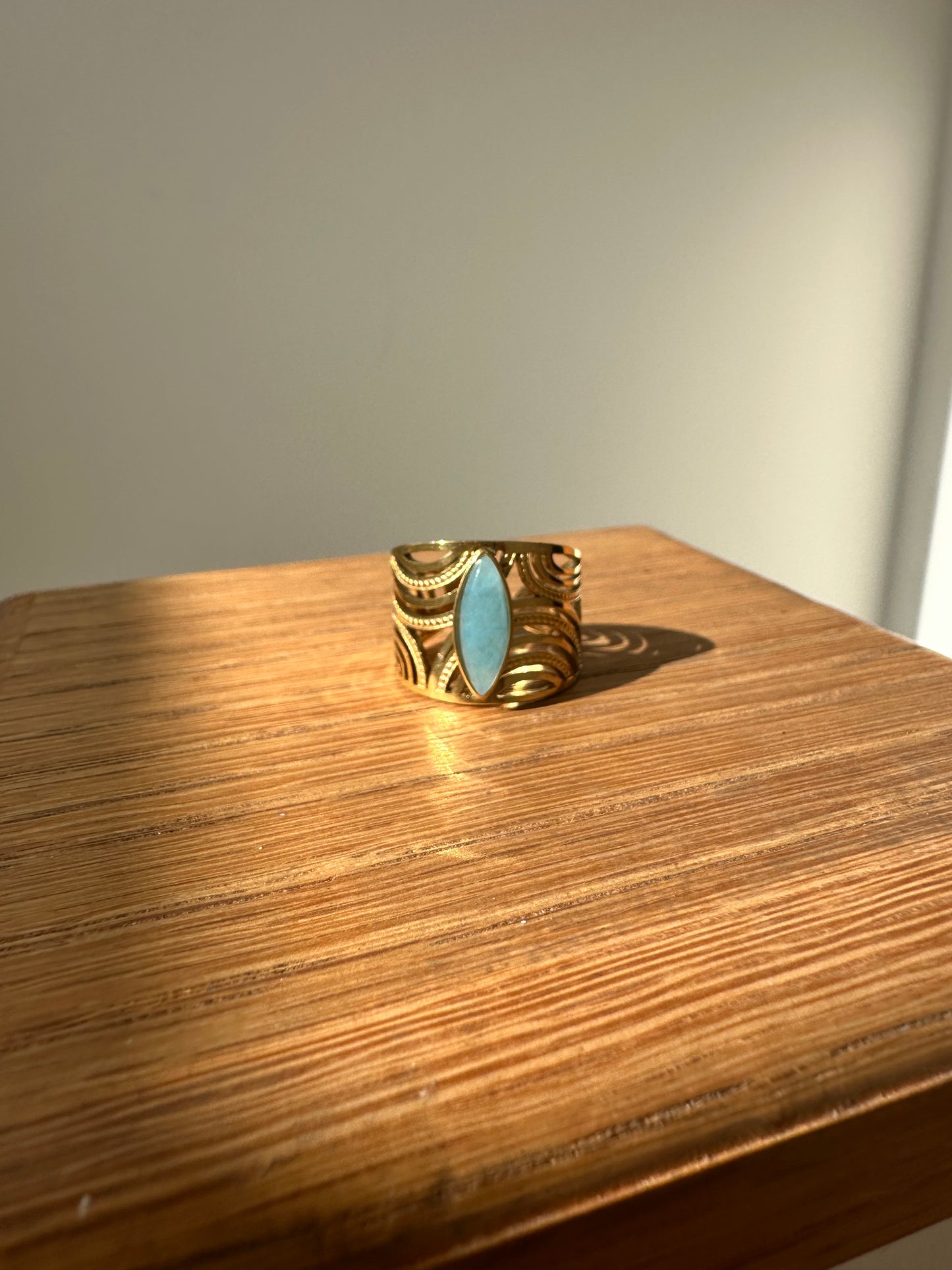 Salima - Amazigh-Inspired Stainless Steel Ring