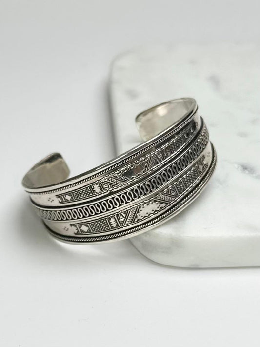Silin - Amazigh Silver Bracelet