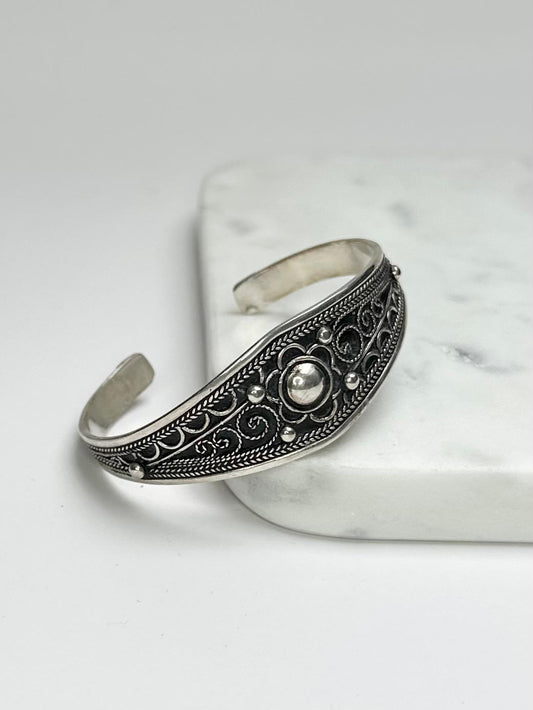 Silyuna - Amazigh Silver Bracelet