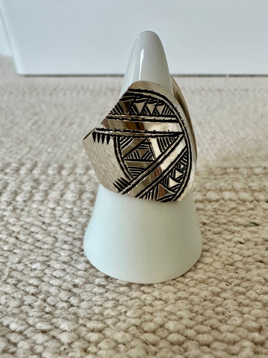 Tawesna - Amazigh Silver Ring