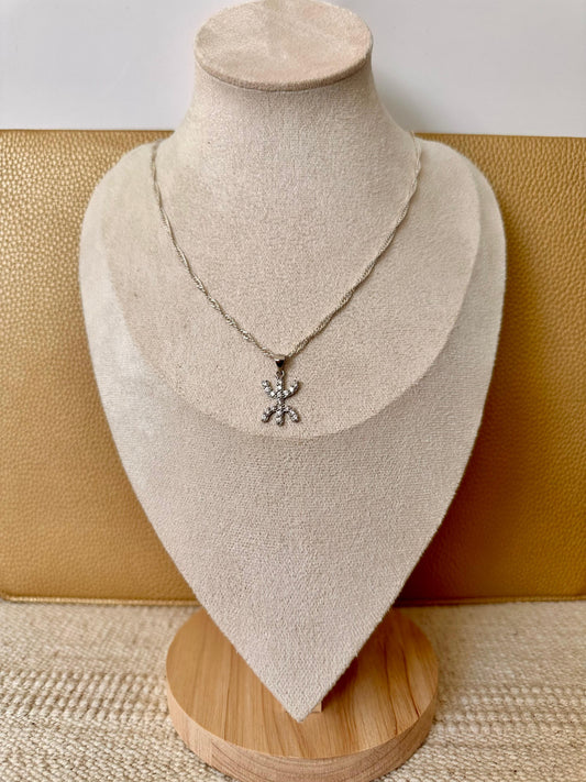 Tifawin - Silver Yaz pendant and necklace