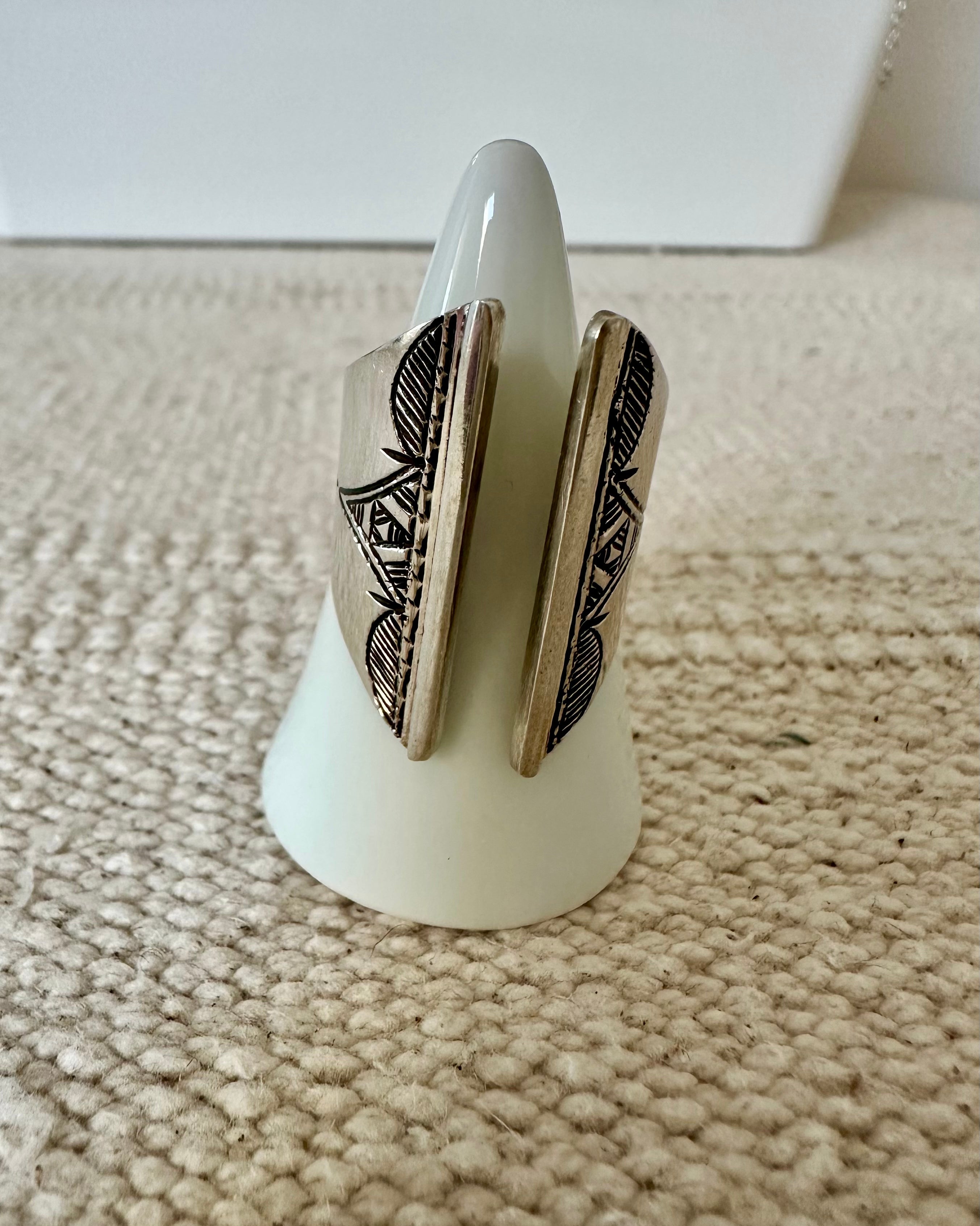 Tihya - Amazigh Silver Ring