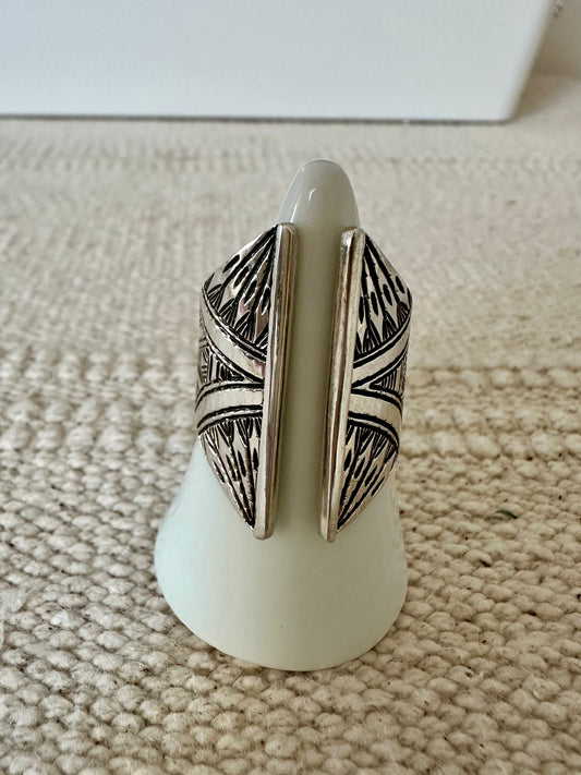 Tihya - Amazigh Silver Ring
