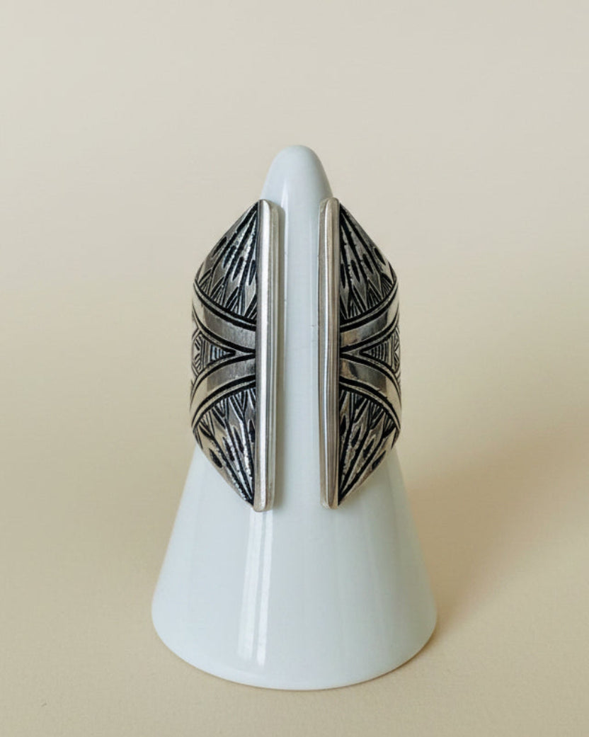 Tihya - Amazigh Silver Ring