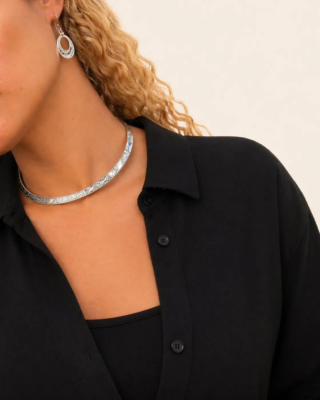 Tiniriya – Collier Amazigh en Argent
