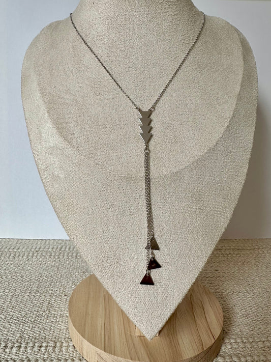 Tirglit - Amazigh-inspired Silver Necklace
