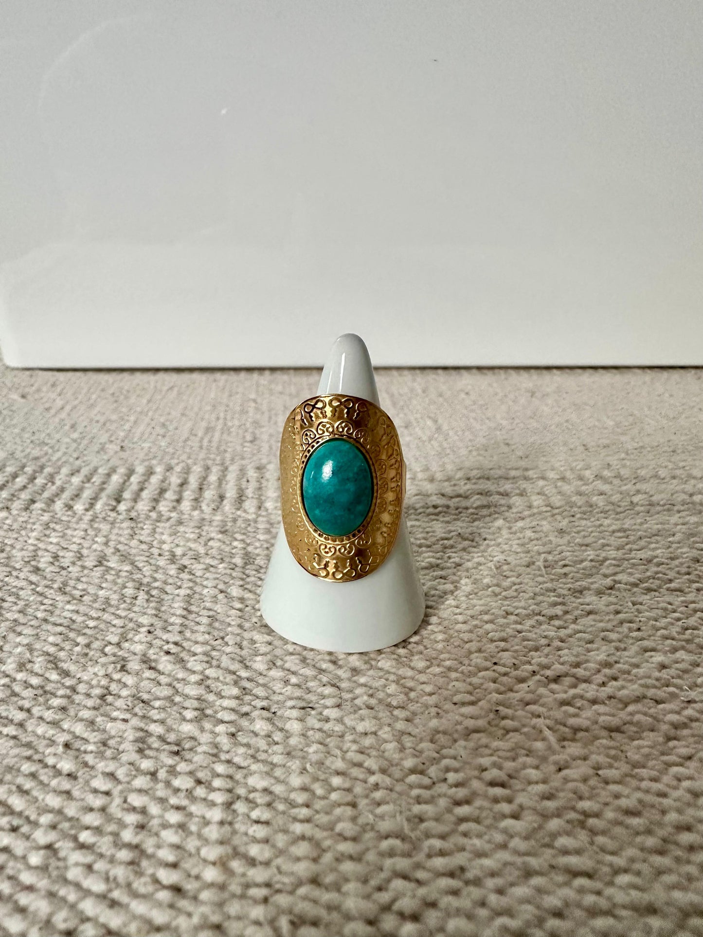 Salwa - Amazigh-Inspired Stainless Steel Ring