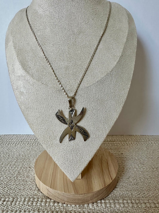 Yaz - Amazigh Silver Necklace with Pendant