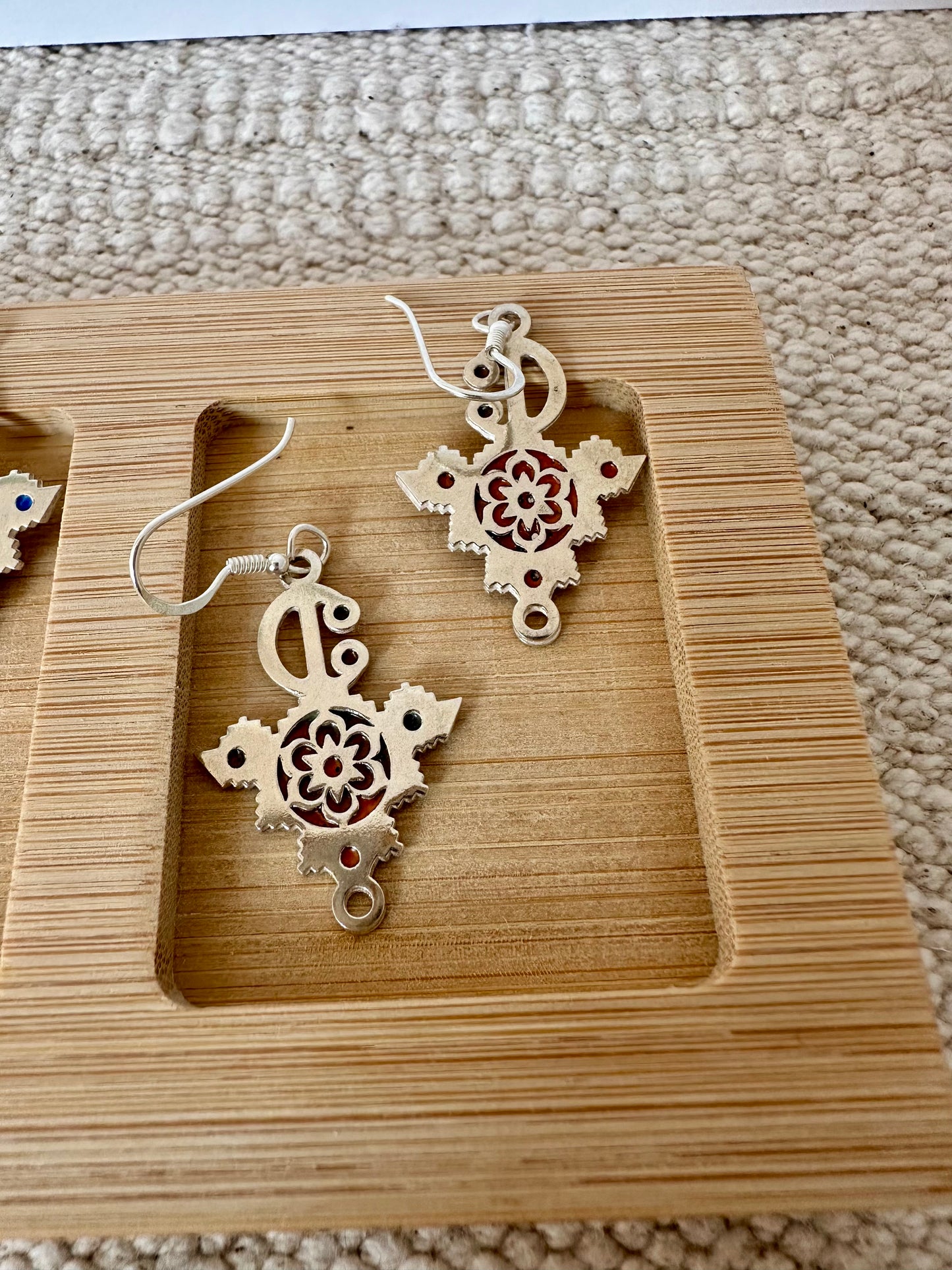 Zirzita - Amazigh Silver Earrings