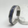Tafila - Amazigh Blue Enamel Silver Bracelet - Image 8