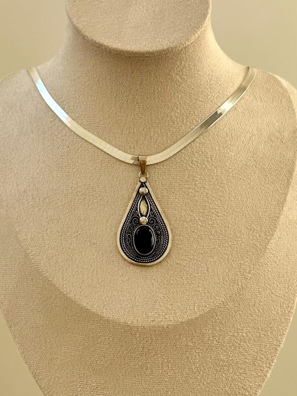 Anya - Amazigh Silver Pendant