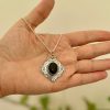 Felt - Amazigh silver Necklace & Pendant - Image 2